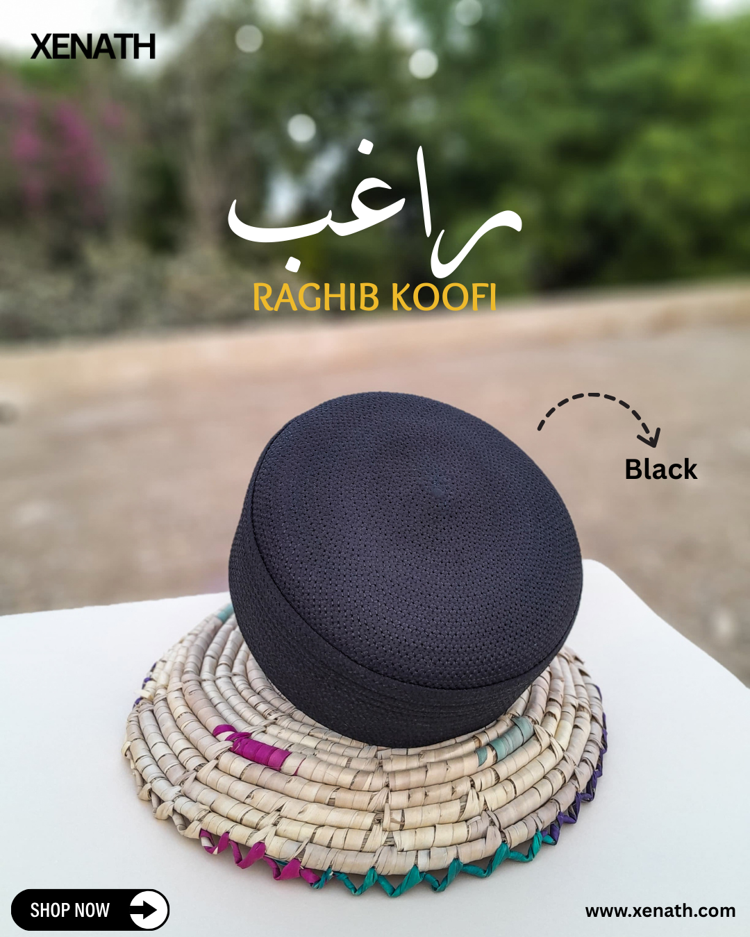 Raghib Koofis Cap For Men