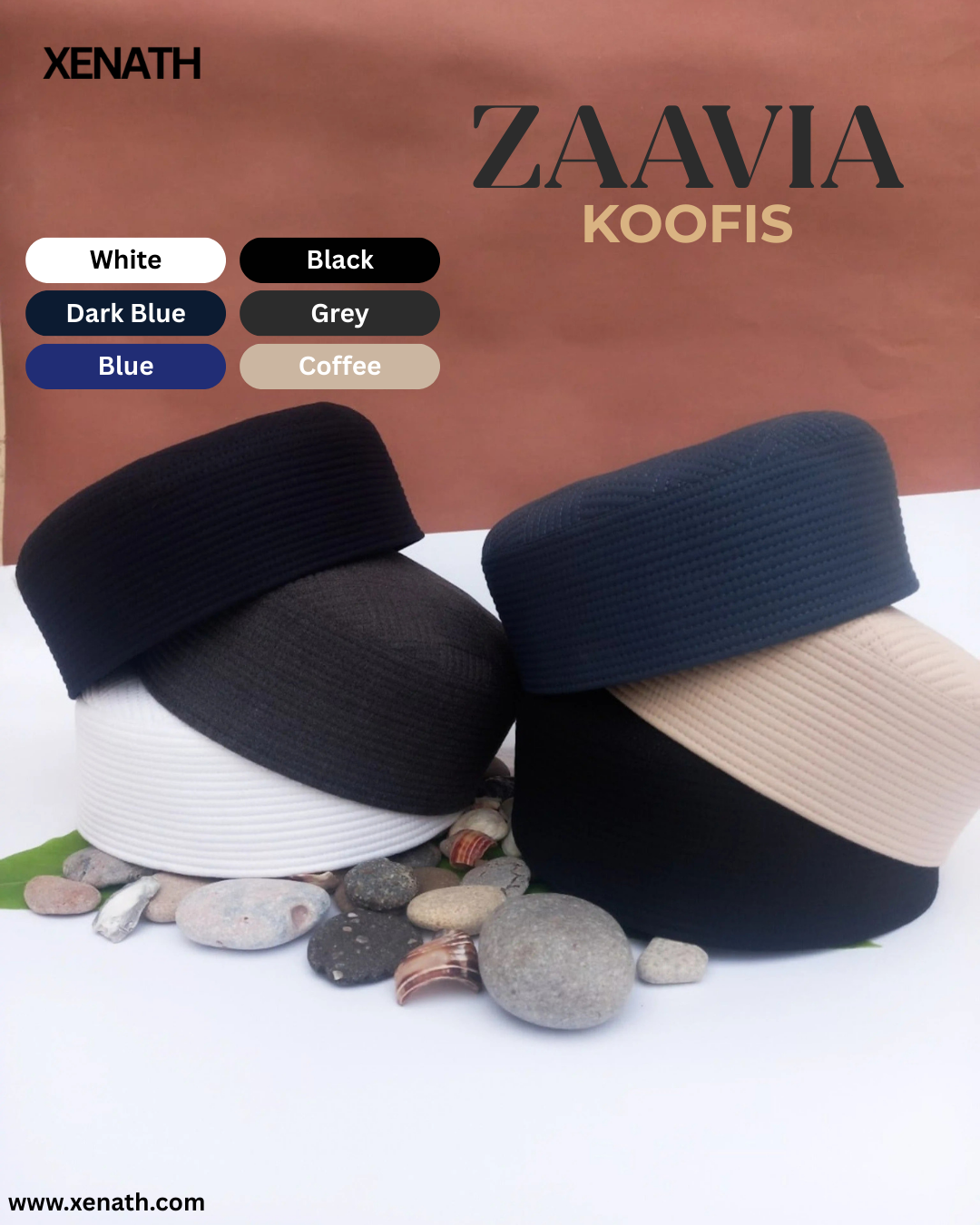 Zaavia Koofis Cap For Men