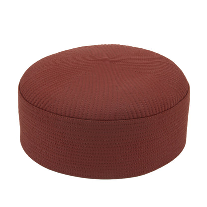 Xenath 2 in 1  Red Brown & Black Koofis Cap for MEN