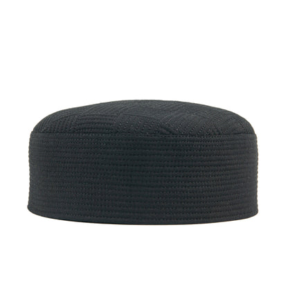 Zaavia Black Koofis Cap for MEN