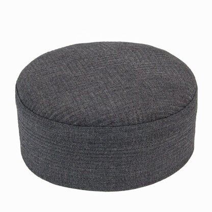 Zaavia Grey Koofis Cap for MEN