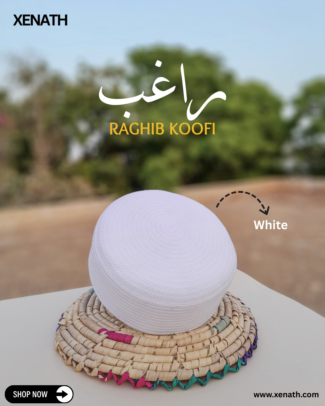 Raghib Koofis Cap For Men