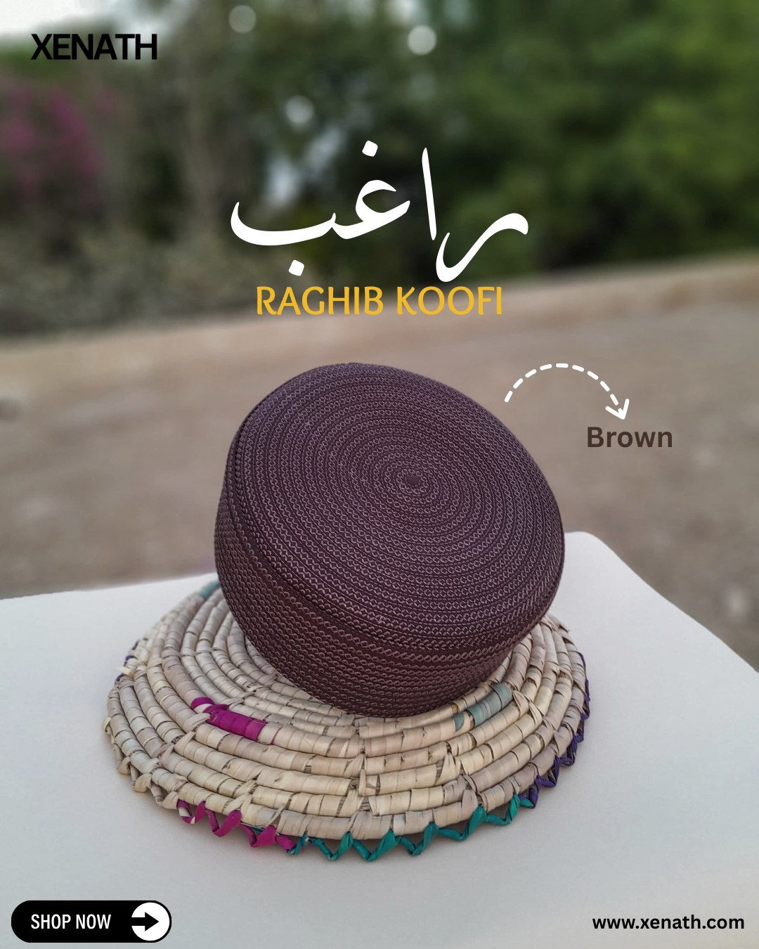 Raghib Koofis Cap For Men