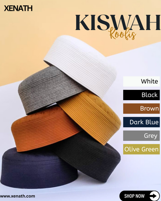 Kiswah Koofis Cap For Men