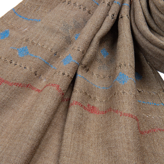 Brown Lux wool premium stawler