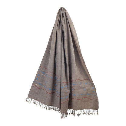Brown Lux wool premium stoles